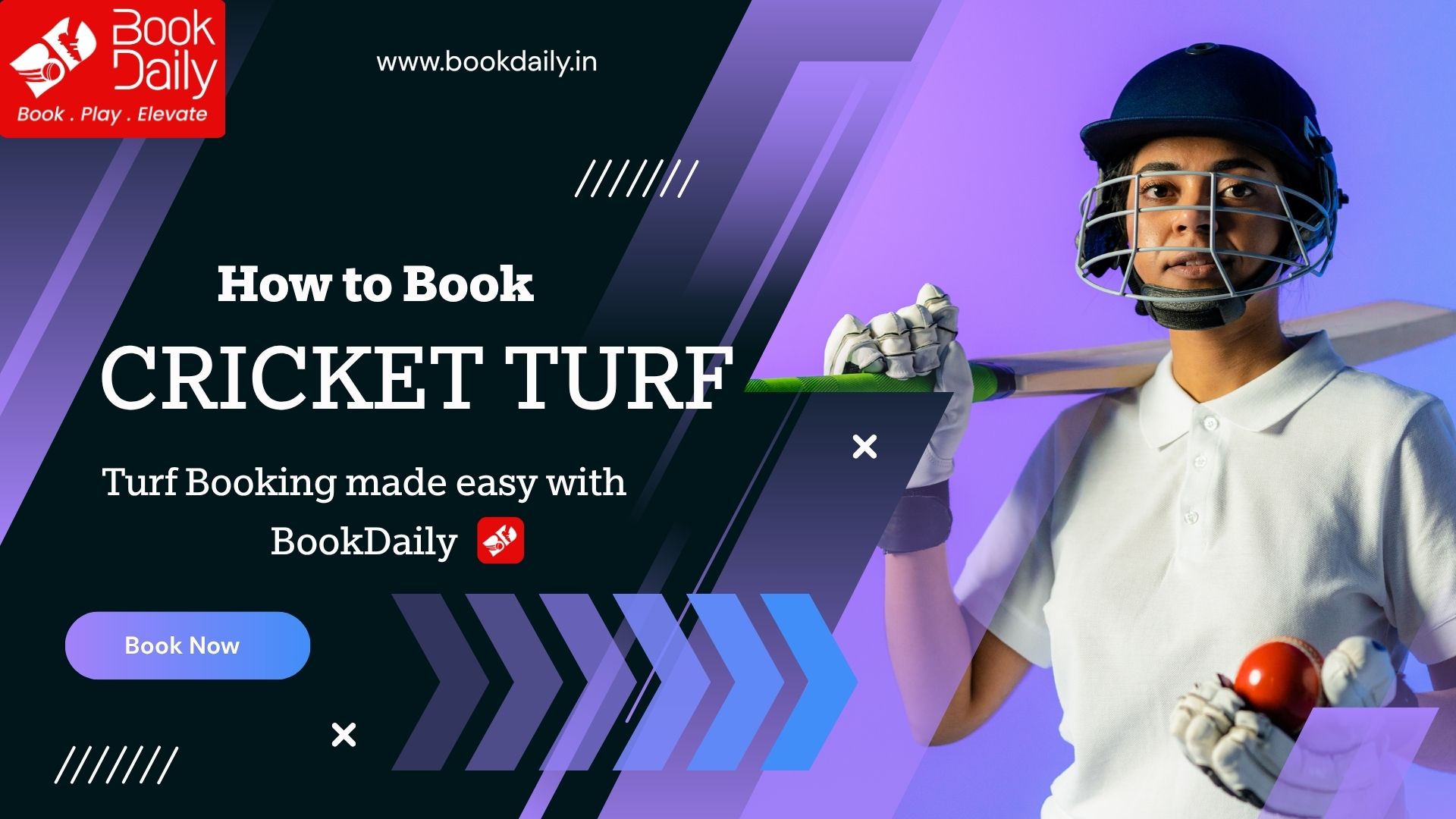 Cricket turf booking